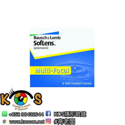 博士倫Multi-Focal 兩星期拋棄漸進